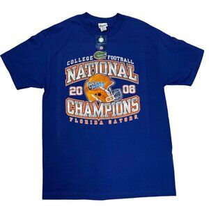 Florida Gators‎ 2008 National Champions College Football T-Shirt Large NWT UF